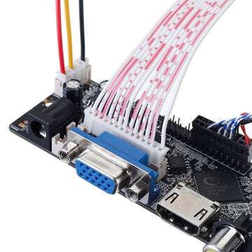 TV+HDMI+VGA+AV+USB+Audio TV LCD Driver Board Controller Board DIY Kit For 15.4 Inch Lp154W01 B154Ew0