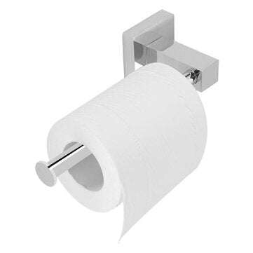 Stainless Steel Wall Mounted Toilet Paper Tissue Holder Self Bathroom Towel Rack