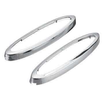 Remote Key Fob Chrome Trim Kit For Jaguar XF & XK & XKR #C2P15136