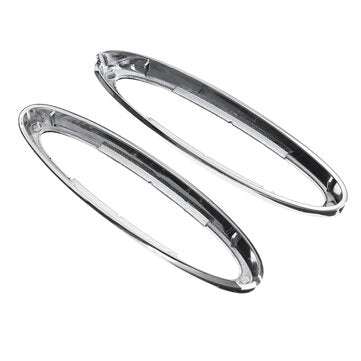 Remote Key Fob Chrome Trim Kit For Jaguar XF & XK & XKR #C2P15136
