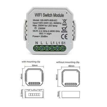 Tuya Smart WIFI Power Monitor Interrupter Mobile Phone Remote Control Timing Control Support Alexa