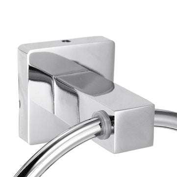 Stainless Steel Silver Toilet Towel Storage Holder Wall Mounted Bathroom Rack