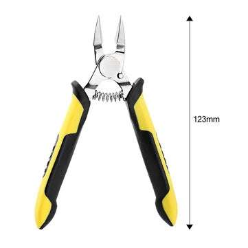 TS-140 5inch Mini Electrical Wire Cable Plier Cutter Cutting Side Snips Flush Nipper Wire Stripper H