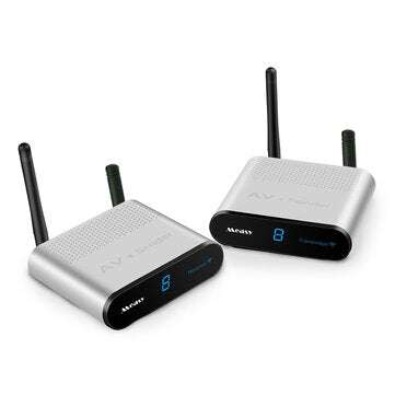 Measy AV240 2.4G 400M Wireless Audio Video SD TV AV Sender Transmitter Receiver 133... (ADAPTOR: EU)