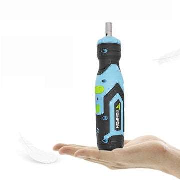 Tonfon 3.6V 2000mAh Electrician Current Tester Electric Screwdriver USB Household Cordless Electric