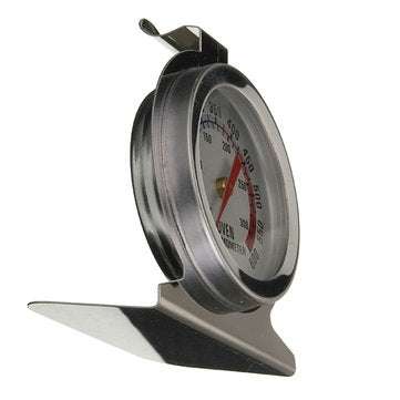 Stainless Steel Oven Thermometer Large Dial Temperature Gauge Kitchen Cooking Tool