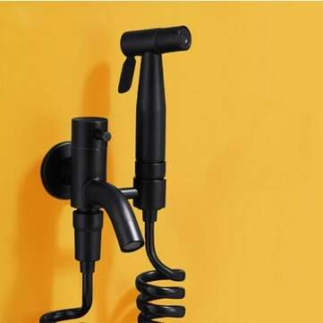 Stainless Steel Handheld Bidet Sprayer for Toilet Diaper Sprayer for Bidets Attachment Dual Function