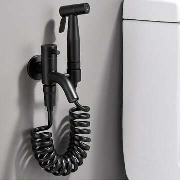 Stainless Steel Handheld Bidet Sprayer for Toilet Diaper Sprayer for Bidets Attachment Dual Function