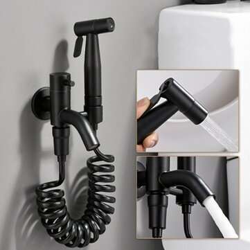 Stainless Steel Handheld Bidet Sprayer for Toilet Diaper Sprayer for Bidets Attachment Dual Function