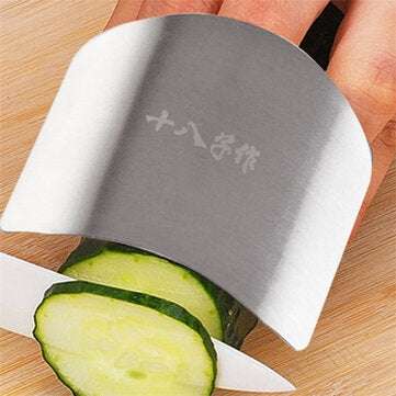Stainless Steel Finger Guard Safe Protector Chop Helper