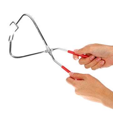 Stainless Steel Dipping Tongs Pottery Tool Glazing Thongs for Ceramists Studios