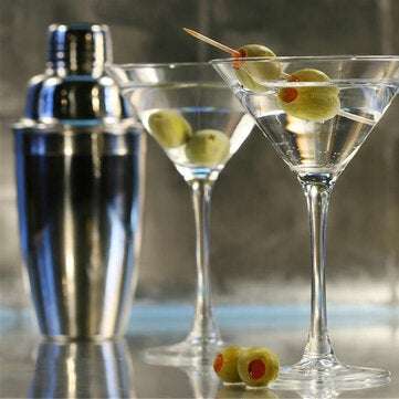 Stainless Steel Cocktail Shaker Set 11 Piece Kit Set For Pub Bar Home Party Tool