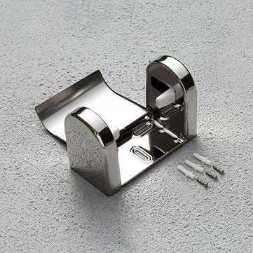 Stainless Steel Chrome Toilet Bathroom Wall Mounted Roll Paper Shelf Holder Tissue Box Holder