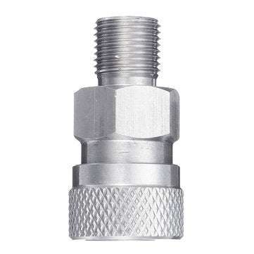 Stainless 1/8 BSPP Quick Release Hexagonal Coupler with 3 plugs for PCP Air Filling