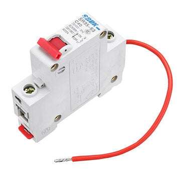 SR95-63 AC220V 40A 1P 400V 50HZ Miniature Circuit Breaker Short Circuit Protector Open Air Switch Fo