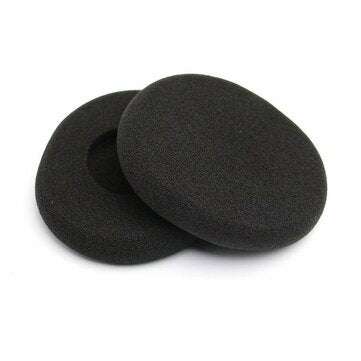 Sponge Set Sponge Cover Earmuff Ear Cotton 75x65mm Suitable for Logitech H800 Earp... (COLOR: BLACK)