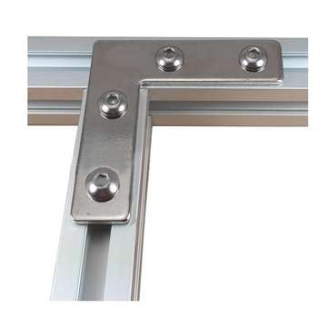 Machifit 3030L Corner Connector L Shape Connector Joint Bracket for 3030 Aluminum Profile
