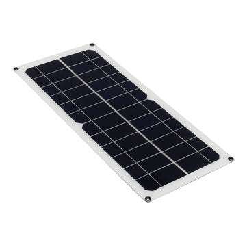 SP-10W  420*190*2.5mm Flexible Monocrystalline Solar Panel with Rear Junction Box/USB Cable