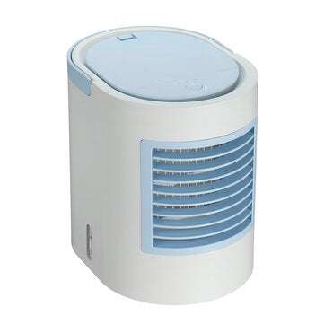 SOTHING WT-F11 Portable Electric Micro Negative Ion Air Conditioning Fan Air Coole... (COLOR.: BLUE)