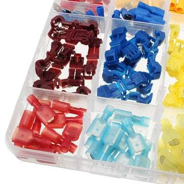 Soloop 400pcs Combination Nylon Terminal Heat Shrinkable Tube With Stickers