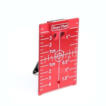 Target Board Laser Level Infrared Distance Measurer Magnetic Red Rotary Cross Line Level Measurer