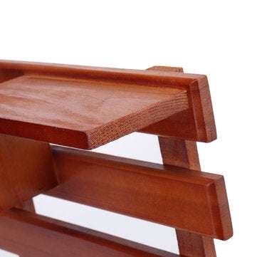 Solid Wood Staircase Hook Wall Shelf Living Room Bedroom Wall Debris Storage And Finishing Rack
