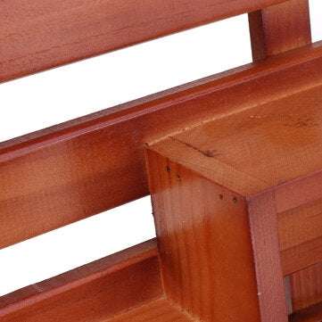 Solid Wood Staircase Hook Wall Shelf Living Room Bedroom Wall Debris Storage And Finishing Rack