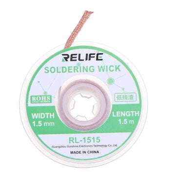Solder Wire Tin Suction Wire Braid BGA Tools For Precision PCB RMA Tin Remove So... (TYPE5: RL-1515)
