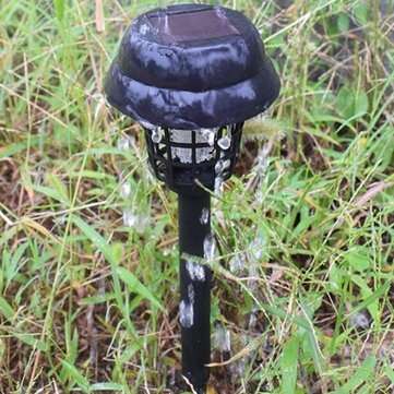 Solar Powered Outdoor Mosquito Fly Bug Insect Zapper Killer Trap Lamp Garden