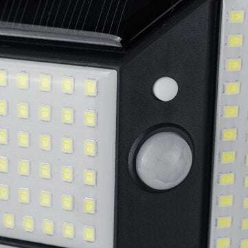 Solar Powered 316LED PIR Motion Sensor Wall Security Light Garden Outdoor Lamp