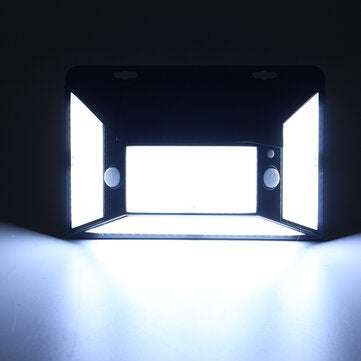 Solar Powered 316LED PIR Motion Sensor Wall Security Light Garden Outdoor Lamp