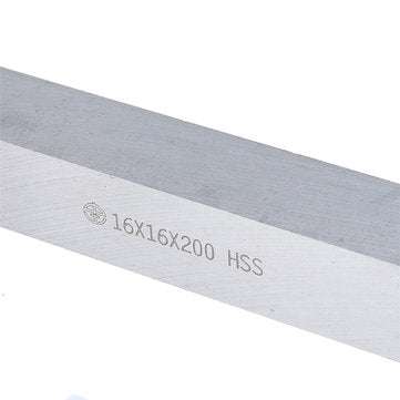 Machifit 16x16x200mm HSS Square Milling Engraving Bit Lathe Tools Turning Tool