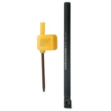 SNR0008k11 8x125mm Threading Boring Bar Turning Tool  with T8 Wrench for 11 IR Insert