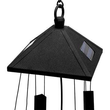 Solar Power Wind Chime Colorful LED Light Garden Courtyard Balcony Decoration Lamp