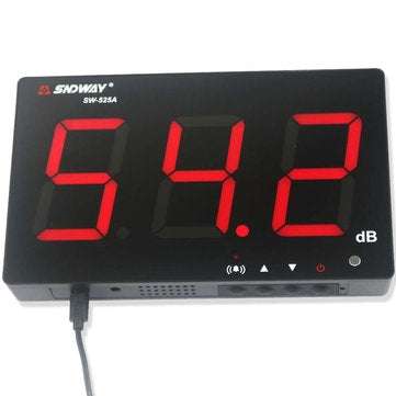 SNDWAY SW-525A Digital Sound Level Meter Noise Decibel Meter 30~130db Large Screen Display