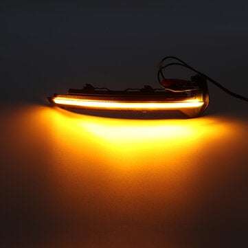 Smoked Dynamic LED Side Wing Mirror Indicator Light For Audi TT TTRS R8 16-18