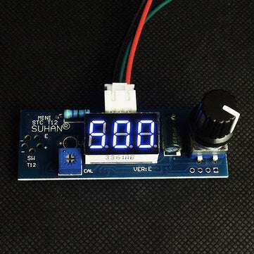 STC T12 DIY Digital Soldering Iron Station Temperature Controller Board Kit for HA... (COLOR.: BLUE)