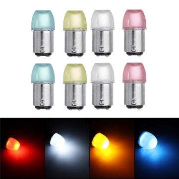 Universal Car Tail Brake DRL Fog Light Turn Signal Lamp Bulb Waterpro... (TYPE5: B | COLOR1: YELLOW)