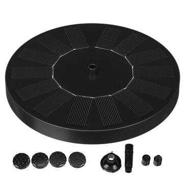 Solar Panel Power Water Pump Bird Bath Floating Fountain Kit For Pool Garden Pond