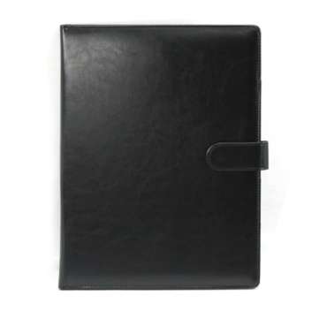 Stationery A4 multi-functional paper splint leather on single clip room this con... (COLOR.: .BLACK)