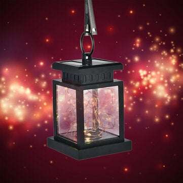 Solar Lantern Light LED Yard Outdoor Patio Garden Landscape Lamp IP65 Waterproof