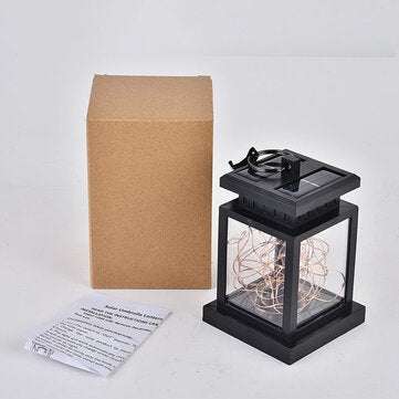 Solar Lantern Light LED Yard Outdoor Patio Garden Landscape Lamp IP65 Waterproof
