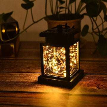 Solar Lantern Light LED Yard Outdoor Patio Garden Landscape Lamp IP65 Waterproof