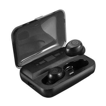 TWS Wireless bluetooth 5.0 Earphone Dual LED Power Display 1300mAh Type-C Charge IPX7 Waterproof Hea