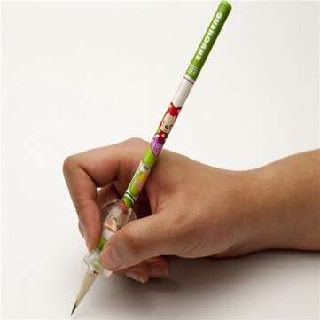 Soft Pen Holder Kids Ultra Pencil Pen Control Right Left Handed Holder Soft Silicone Grip Ambidextro