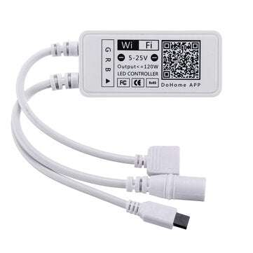 Smart bluetooth Music LED Controller Work with Apple Homekit Amazon Alexa for RGB Strip Light DC5-25