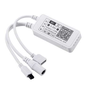 Smart bluetooth Music LED Controller Work with Apple Homekit Amazon Alexa for RGB Strip Light DC5-25