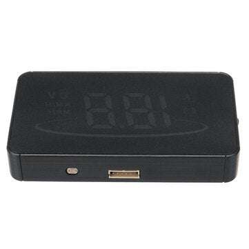 Smart Car OBD2 Model HUD Head Up Display Speedometer LED Projector Over Speed Alarm