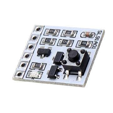SL91A01 DC 2-18V 2A Self-locking Electronic Switch Bistable Board Button Trigger LED Relay Key Solen