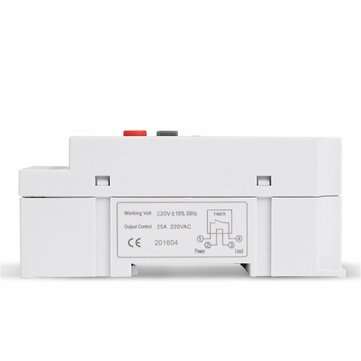SINOTIMER TM630S-1 110V LCD Digital Programmable Timer Switch with Interval 1 Second Power Direct Ou
